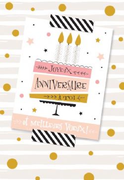 ANNIVERSAIRE - JOYEUX ANNIVERSAIRE À TOI - DE ROSEDALE